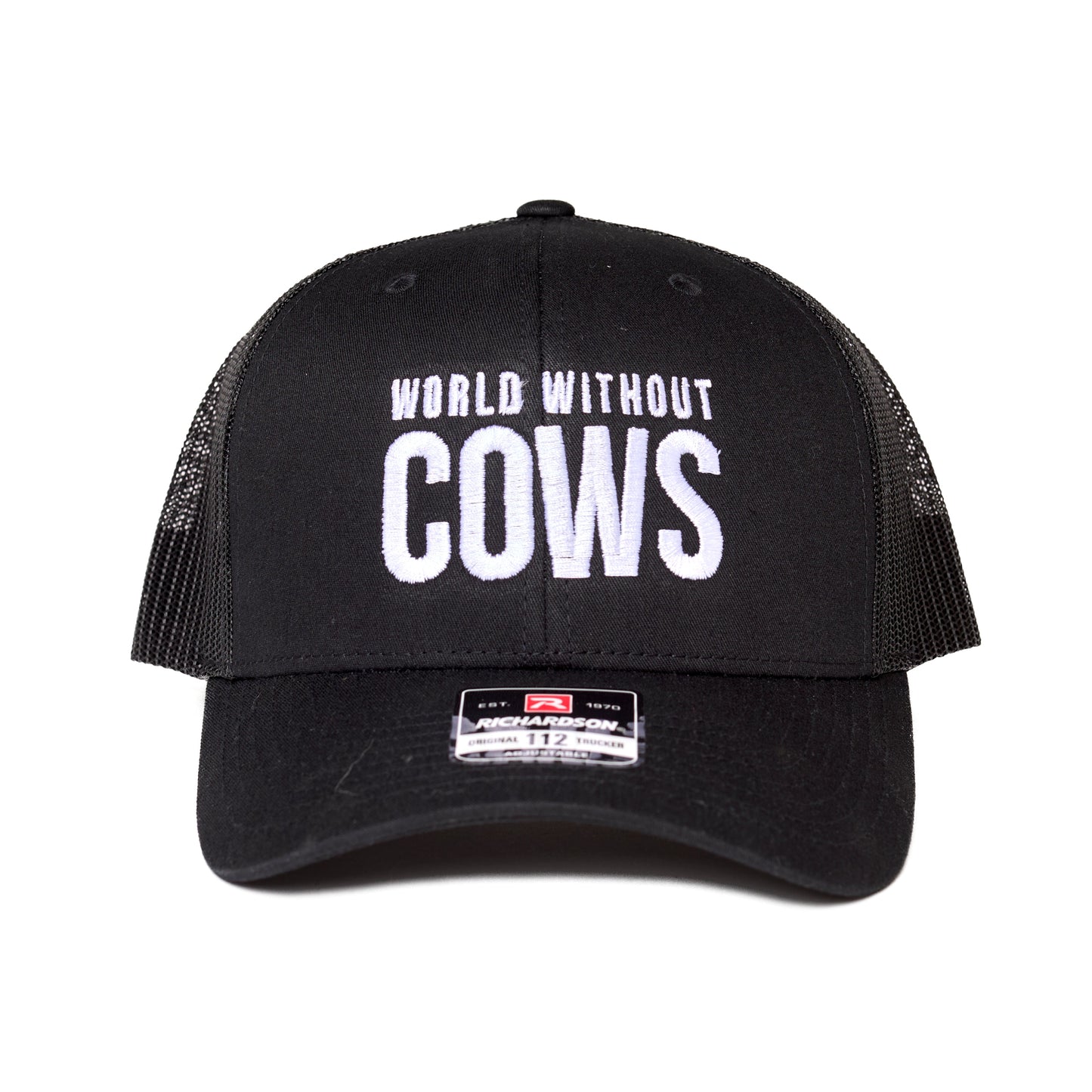 World Without Cows Richardson Trucker Cap